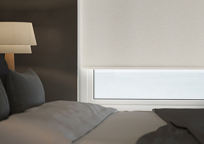 Shimmer (Blackout), Antique Brown - Roller Blind - Image 5